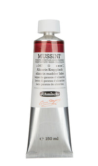 Colori a olio Schmincke MUSSINI 150 ml – 347 Lacca di garanza d'alizarina