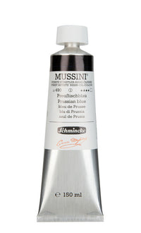 Colori a olio Schmincke MUSSINI 150 ml – 490 Blu di Prussia