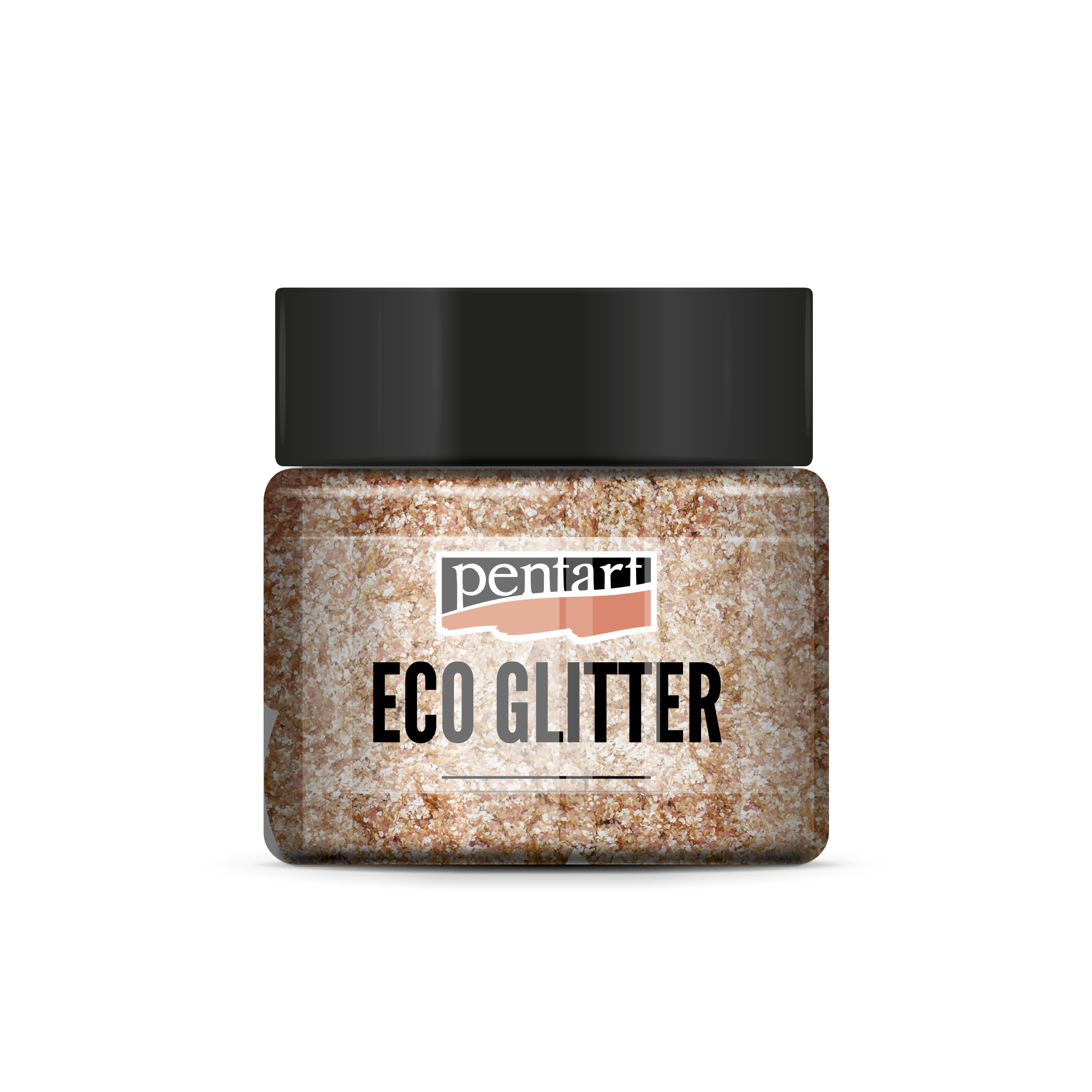 Pentart Eco Glitter glitter fini rose gold 15 g