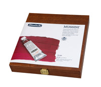 Set di colori a olio in cassetta di legno Schmincke MUSSINI, 10 x 35 ml