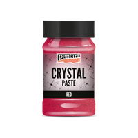Pasta di cristallo Pentart 100 ml – rosso