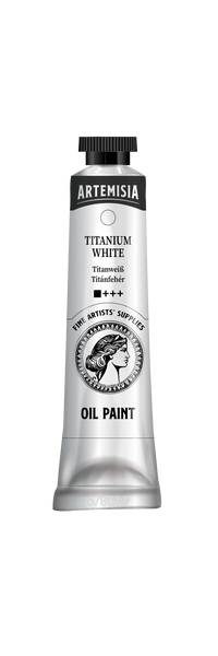 Colore a olio Artemisia 40 ml – bianco di titanio