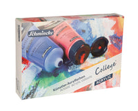 Colori acrilici Schmincke College Acrylic – set in cartone da 5 x 75 ml