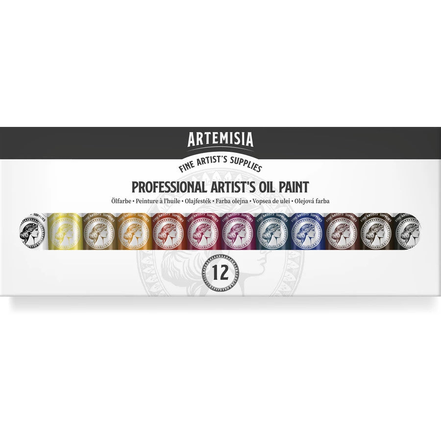 Set di colori a olio Artemisia 20 ml