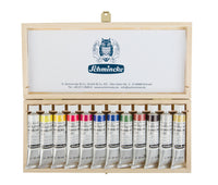 Set in legno di colori a guazzo Schmincke Calligraphy Gouache, 12 x 20 ml