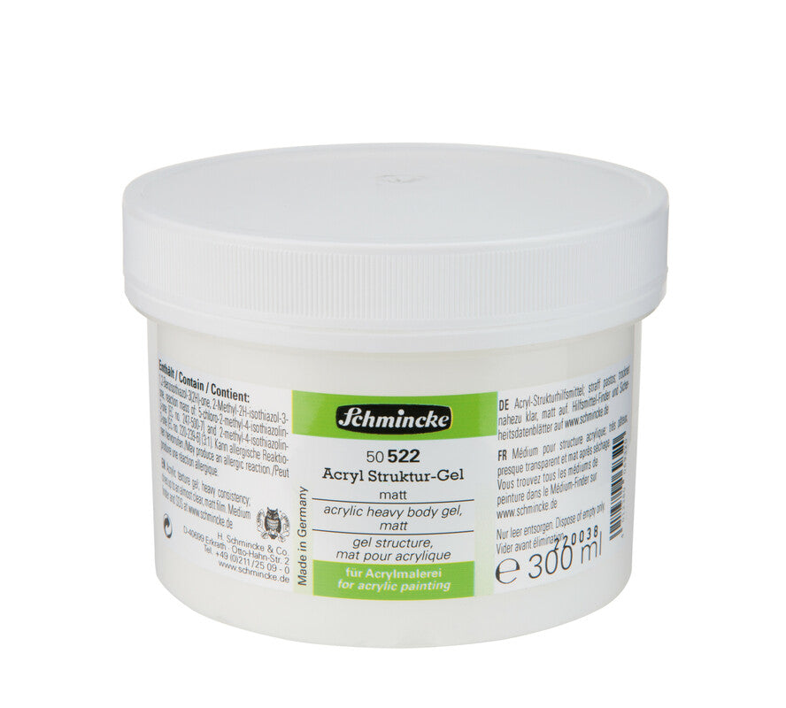 Schmincke Heavy body gel, opaco 300 ml