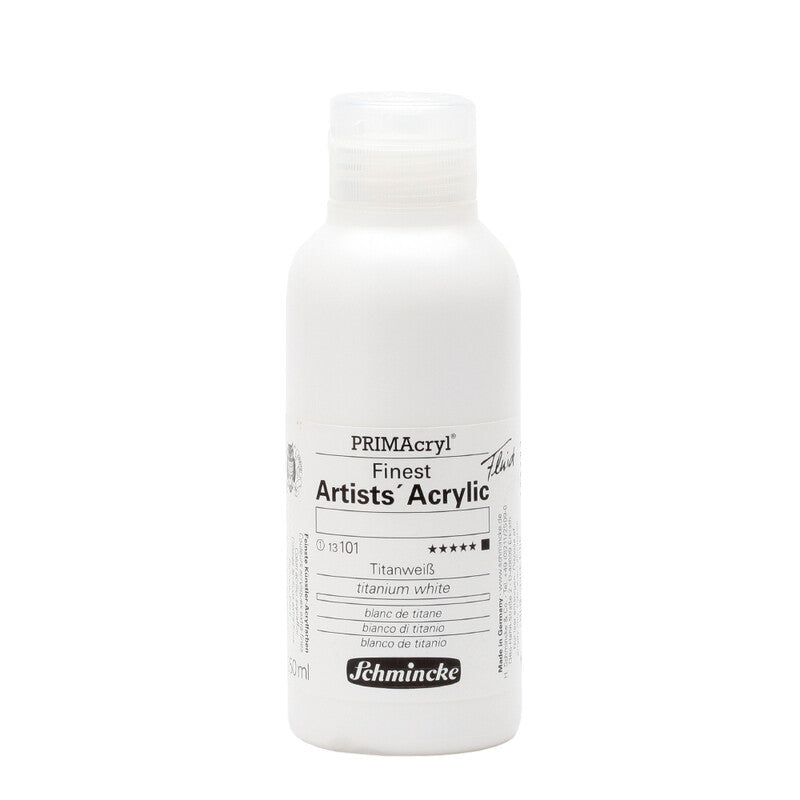 Colori acrilici Schmincke PRIMAcryl Professional 250 ml – 101 Bianco di titanio fluido