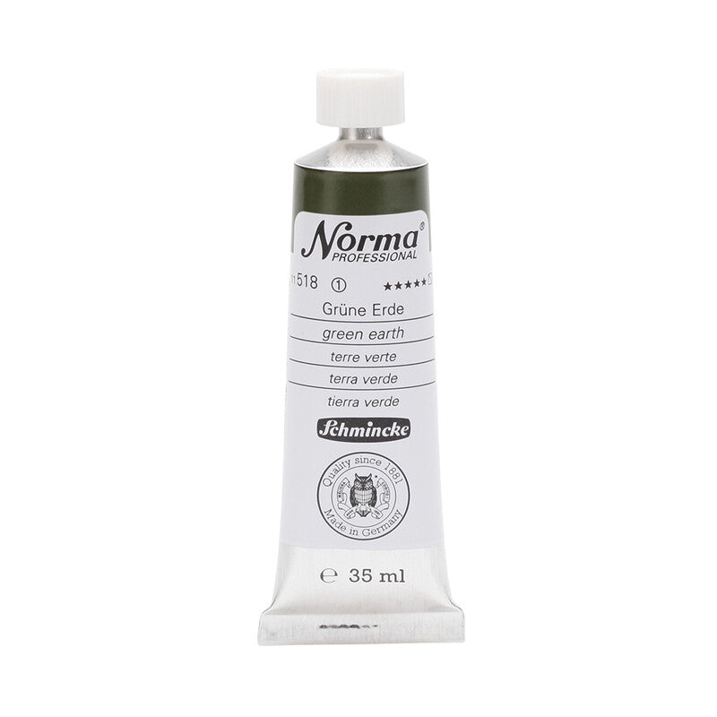 Colori a olio Schmincke Norma Professional 35 ml – 518 Terra verde