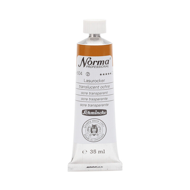 Colori a olio Schmincke Norma Professional 35 ml – 604 Ocra trasparente