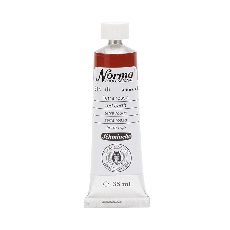 Colori a olio Schmincke Norma Professional 35 ml – 614 Terra rossa