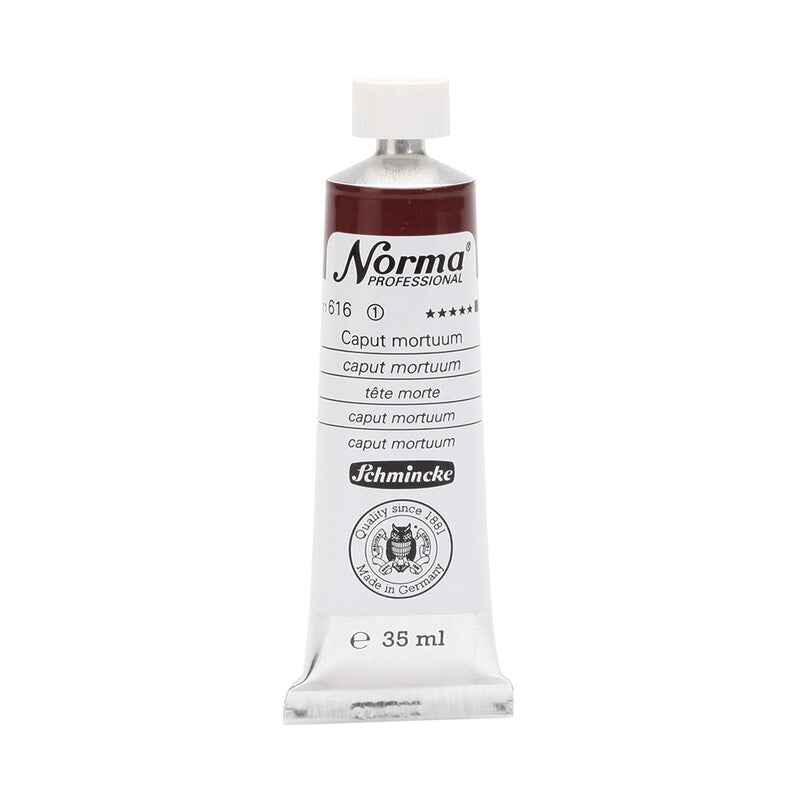 Colori a olio Schmincke Norma Professional 35 ml – 616 Caput mortuum