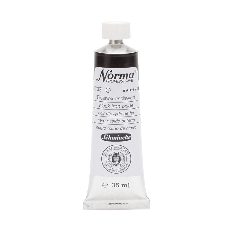 Colori a olio Schmincke Norma Professional 35 ml – 702 Ossido di ferro nero