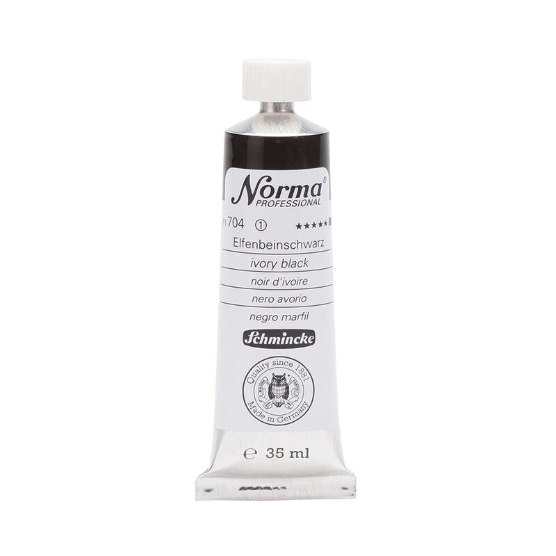 Colori a olio Schmincke Norma Professional 35 ml – 704 Nero d'avorio