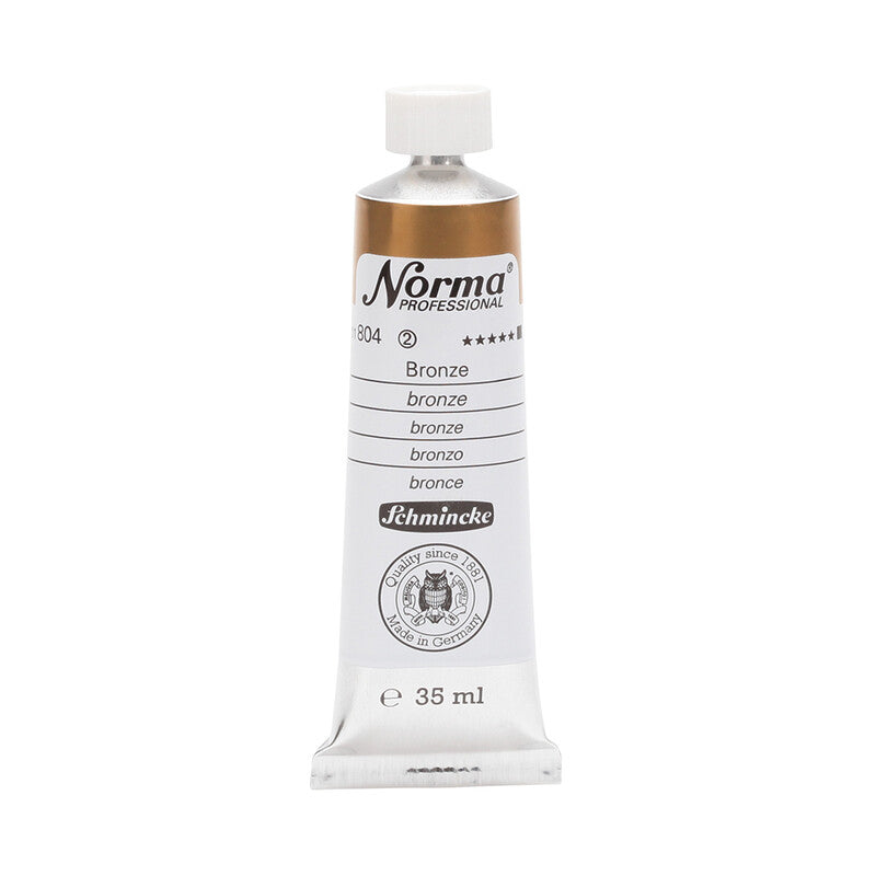 Colori a olio Schmincke Norma Professional 35 ml – 804 Bronzo