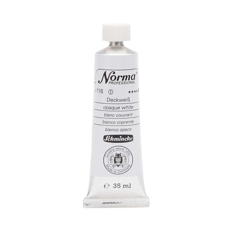Colori a olio Schmincke Norma Professional 35 ml – 116 Bianco opaco