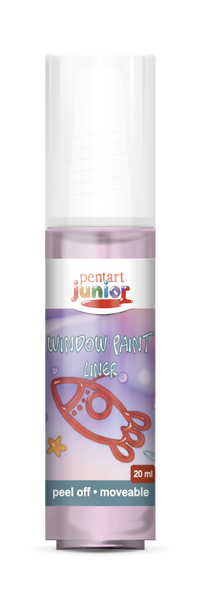 Colore per vetro window paint 20 ml – rosa