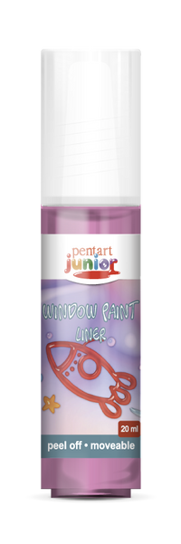 Colore per vetro window paint 20 ml – magenta