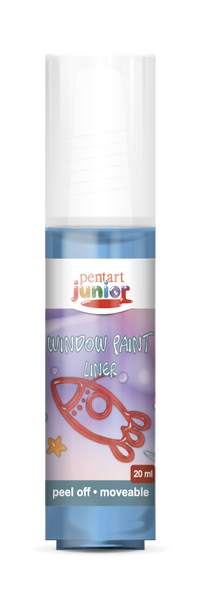 Colore per vetro window paint 20 ml – blu