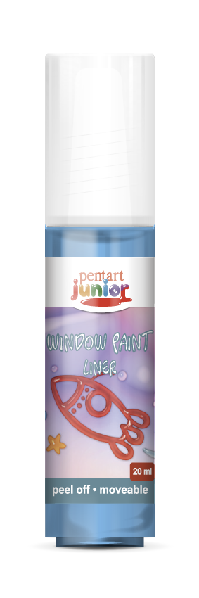 Colore per vetro window paint 20 ml – blu