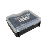 Set in plastica Schmincke AERO COLOR, 16 x 28 ml + 7 flaconcini vuoti