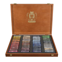 Schmincke scatola in legno con pastelli TOP 60