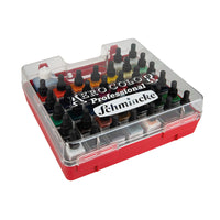 Schmincke AERO COLOR set in plastica, 37 x 28 ml + AERO CLEAN RAPID