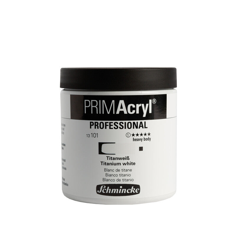 Colori acrilici Schmincke PRIMAcryl Professional 237 ml – 101 Bianco di titanio