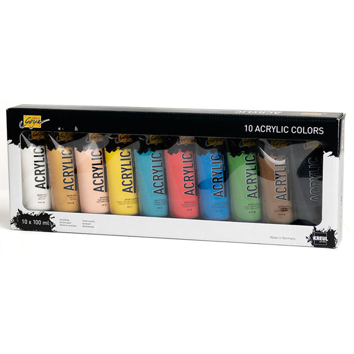 Solo Goya Acrylic Paints - ARTMIE Gold Matches | set di 10 x 100 ml