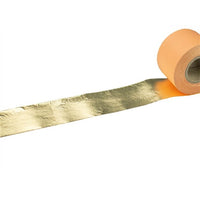 Fette metalliche dorate in rotolo 2,5 cm x 50 m