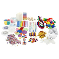 Set creativo arcobaleno - Mix di materiali