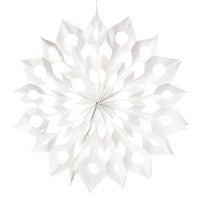 Decorazione di carta Fiocco di neve | varie dimensioni