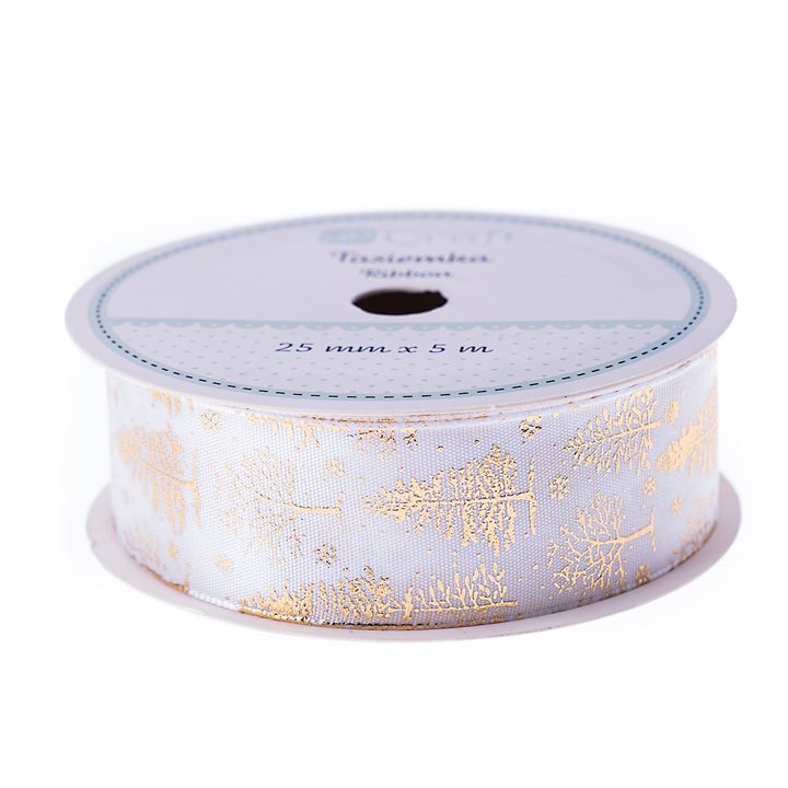 Nastro decorativo in raso 25 mm x 5 m