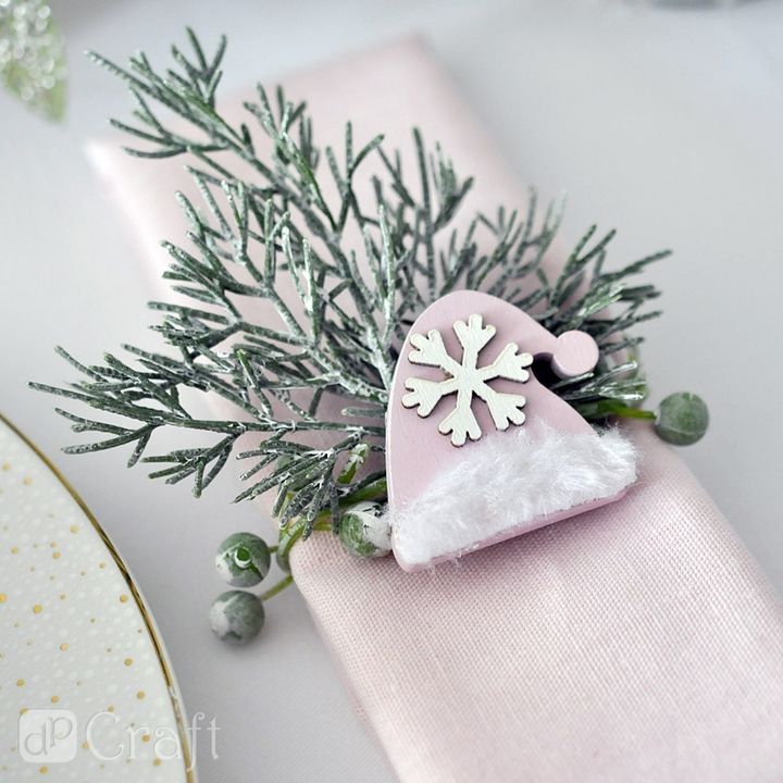 Rami decorativi verdi 3D 3 pz