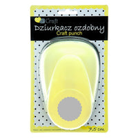 Punzonatrice decorativa 7,5 cm | Cerchio ondulato