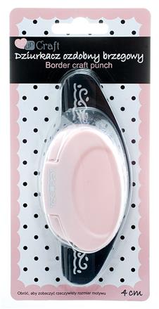 Perforatore decorativo per confine 4 cm - motivo Fiori