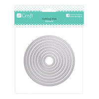 Fustella per tagliare Circles - set di 8 pezzi