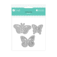 Fustella per tagliare Butterfly Carnival - set di 3 pezzi
