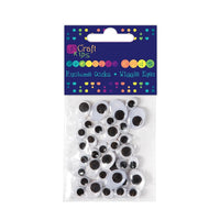 Occhi mobili ovali - 36 pezzi
