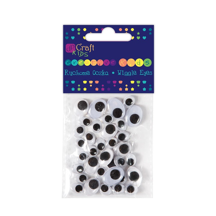 Occhi mobili ovali - 36 pezzi