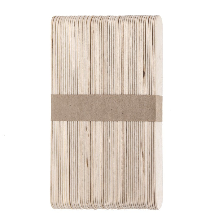 Bastoncini di legno Jumbo - Naturale / 60 pz.