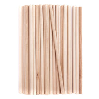 Bastoncini creativi arrotondati Natural 50 pezzi