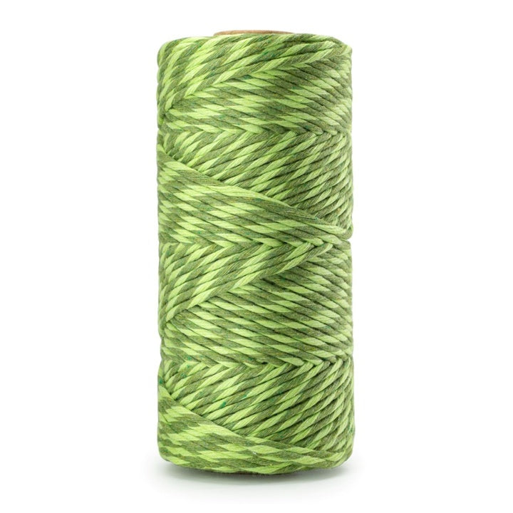 Cordoncino di cotone ritorto - Verde