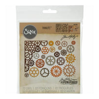 Modelli di intaglio Sizzix Thinlits Gearhead - сет од 22 парчињаset di 22 pezzi