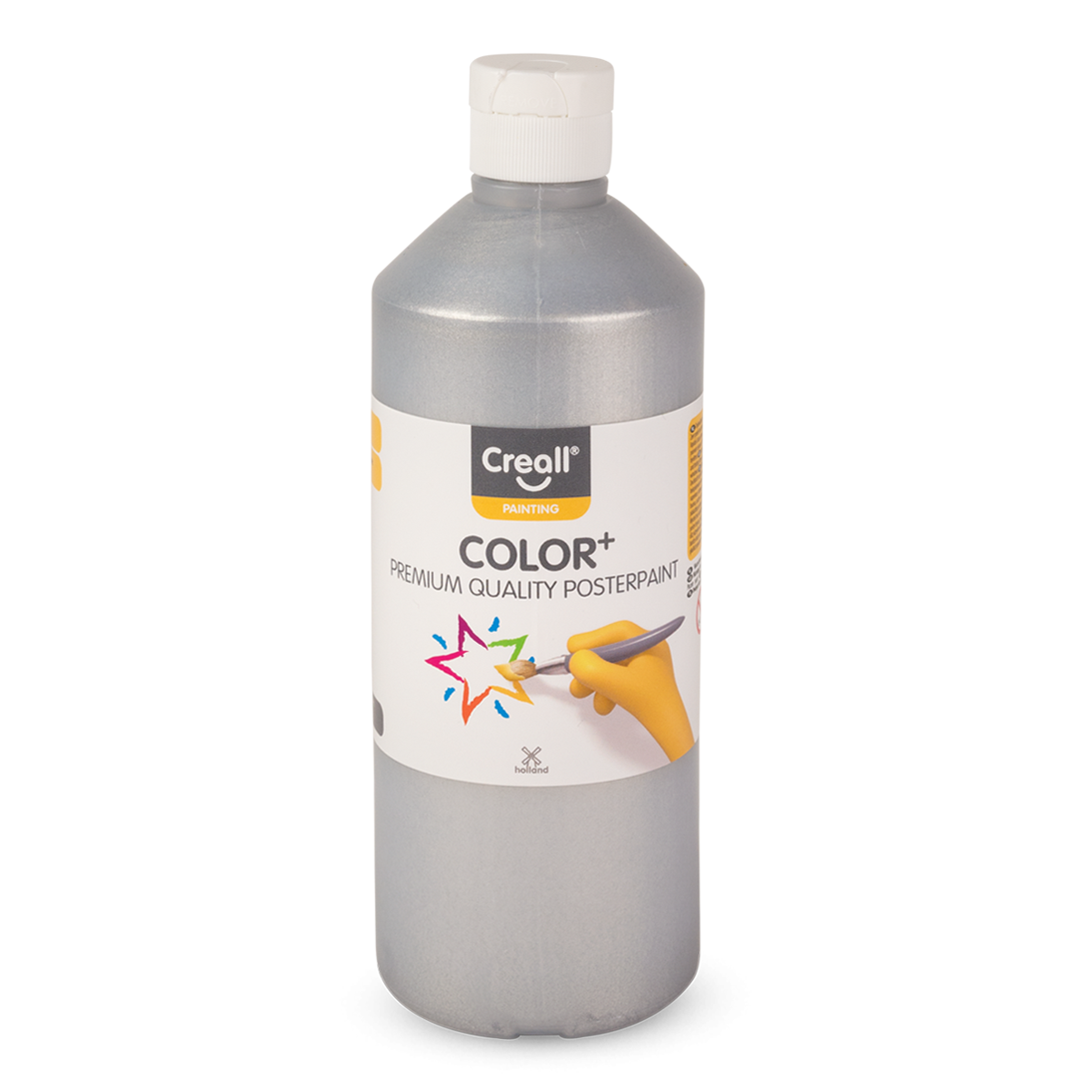 Colore a tempera Creall CREALLCOLOR 500 ml - argento