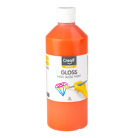 Pittura polivinilica lucida Creall Gloss 500 ml – arancione