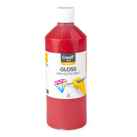 Pittura polivinilica lucida Creall Gloss 500 ml – rosso scuro