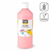 Pittura polivinilica lucida Creall Gloss 500 ml – rosa