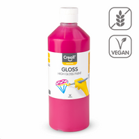 Pittura polivinilica lucida Creall Gloss 500 ml – magenta