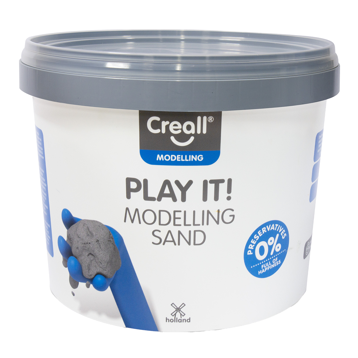 Sabbia da modellare Creall Play it! 750 g in barattolo
