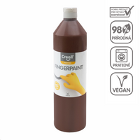 Pittura a dita Creall - 750 ml – marrone